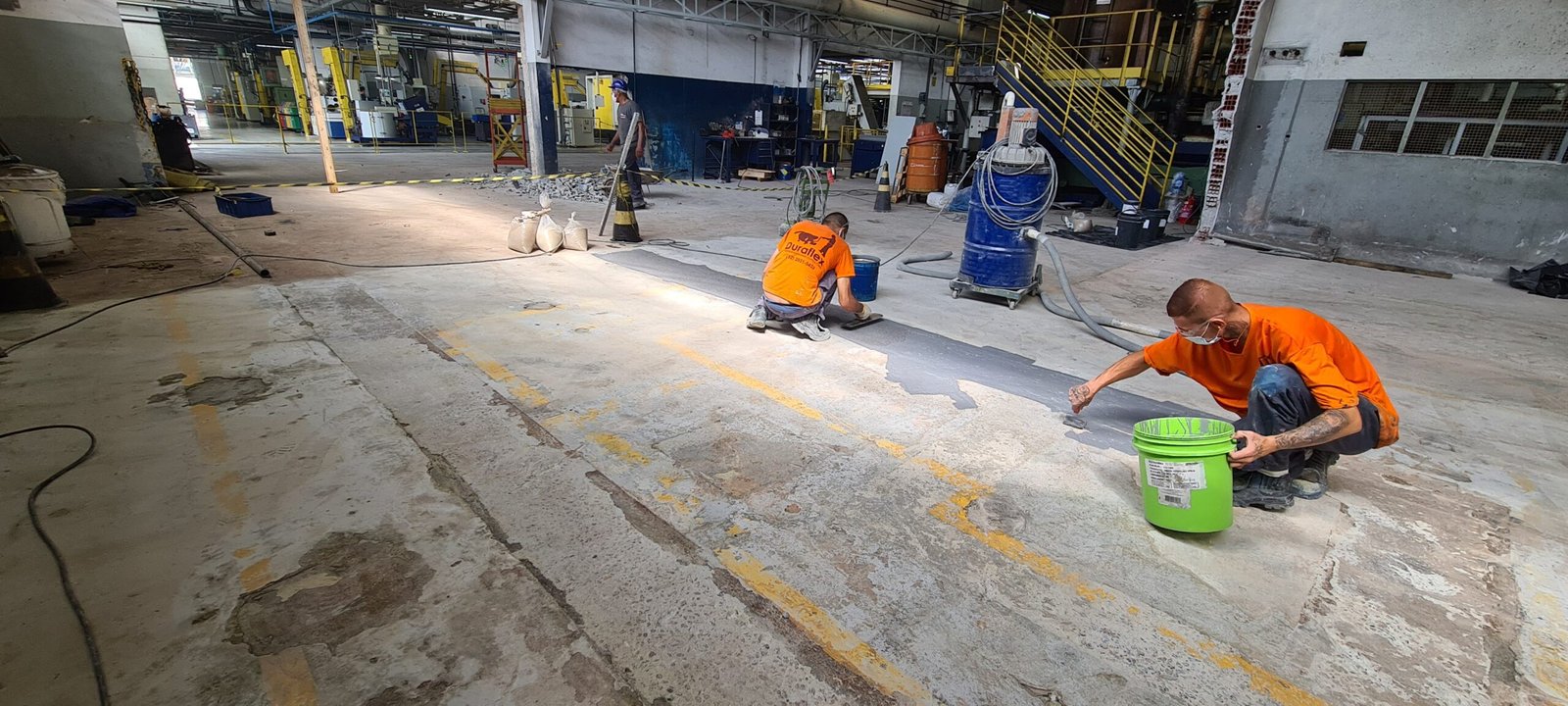 preparação de piso industrial